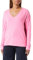 ONLY Onlrica Life L/S V-Neck Pullo KNT Noos Pull-Over, Rose azalée-Détails : mélangé, S Femme