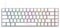 Cosmic Byte Unisex Artemis Keyboard, White