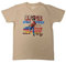 Bruce Springsteen T Shirt Born in The USA 85 Nouveau Officiel Unisex Sand Size XXL