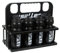 Saller Flaschenhalter Set inkl. 8 Trinkflaschen »sallerEntry« - schwarz
