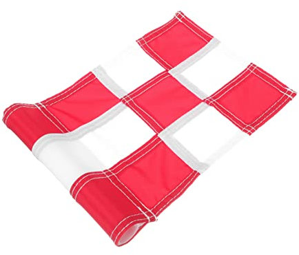 BESPORTBLE Golfflagge Trainingsflagge Leichtes Polyester Golfplatz Zielflagge Kompakt Für Putting Green Golf Trainingsgeräte