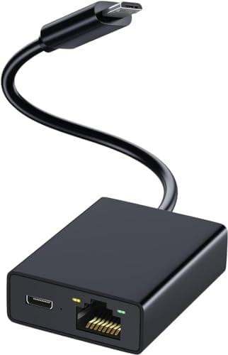 Adaptador Ethernet para Fire TV Stick, Adaptador Ethernet Micro USB a RJ45 para Amazon Fire Stick 4K, Fire TV Stick 4k más Dispositivos de transmisión de TV.