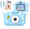 JESWO Appareil Photo pour Enfants, HD 1080P Mini Caméra Enfant Rechargeable avec Écran IPS de 2 Pouces, 32G SD Carte et Lecteur de Carte pour Enfants de 3 à 12 Ans