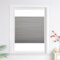 Heichkell Wabenplissee ohne Bohren Rollo Sonnenschutz Sichtschutz Doppelplissee Klemmfix Plissee Farbecht für Fenster und Tür, Grau BxH 80x110 cm