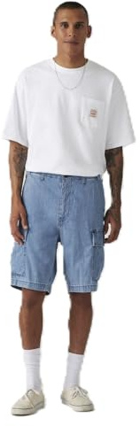 Levi's Herren Carrier Cargo Shorts, Only Up from Here Shorts, 33W