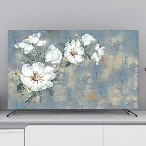 Outdoor-Tv-Abdeckung, 32-85 Zoll Tv-Abdeckung,Hülle Bezug Für Fernsehen, Universelle Weiche TV-Schutzhülle Für Den Umzug, Staubdichte Abdeckung Für LCD-LED-Flachbildfernseher S,32in