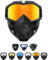 Special Mask for Welding and Cutting, Welding Helmet with Respirator, Large Viewing Welding Hood, Anti-Ultraviolet Radiation, Anti-Glare, Anti-Dust, Welding Hood,Welding Glasses(Imitation red)