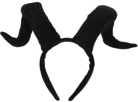JOINPAYA Horn Hörner Haarreif Stirnband: Goat Ochse Stier Haarbügel Haarband für Mädchen Jungen Halloween Party Cosplay 58X38X3.5cm