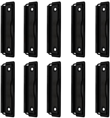 10 x Drahtbügelmechanik Klemmmechanik Klemme Klemmbrett Klemmbügelmechanik Mappe, Farbwahl