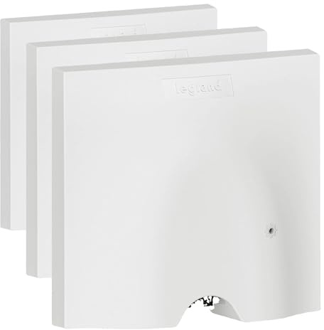 LEGRAND - Sortie de Câble Connectée Céliane - 230V - Compatible Fil Pilote - Pour Radiateurs et Appareils Electriques Jusqu'à 3000W - Fabriqué En France - Blanc (Lot de 3)