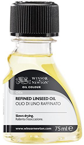 Winsor & Newton 3021748- Aceite de linaza Refinado, 75 ml