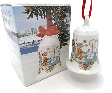 Hutschenreuther - Weihnachtsglocke 1983 - Glocke Porzellan - WIE NEU - OVP - 1. Wahl