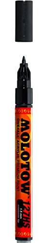 MOLOTOW ONE4ALL Acryl-Marker Signal, schwarz Paint Marker - 1.5mm Signalschwarz
