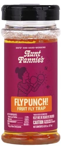 FlyPunch! Piège à mouches des fruits, 177 ml (6 fl oz) - Aunt Fannies