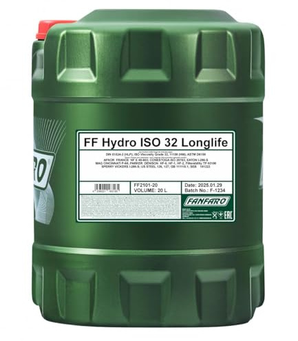 FANFARO 2101 Hydro ISO 32 LONGLIFE 20L