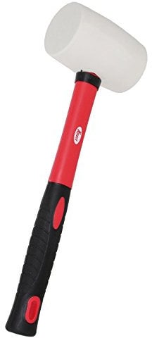 16oz Rubber Mallet UPVC Glazing Camping Racking Tool Non Marking Hammer