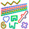 GOLDGE 10PCS 24 Links Wacky Track Toys Snap Age 3+ and Click Fidget Toys Puzzle Finger Toy Anxiety Stress Relief Multicolor Snake Chain Puzzles Party Favors Party Bags Fillers and Educational Toys