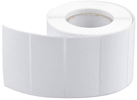 800 Stück Ettiketen Aufkleber Weiß, Klebeetiketten Sticky Labels Ablösbar für Beschriften, Universal-Aufkleber Etikettenpapier Selbstklebend für Drucker, Essen, Gläser, Flaschen