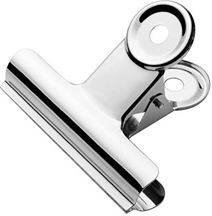 Westcott Klammer Bulldog-Klammern, Silber, 75x17mm, E-10905 00