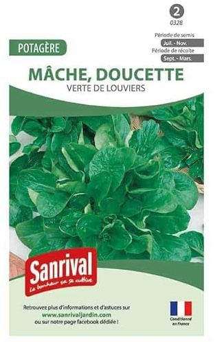 Graines Mâche Verte Louviers