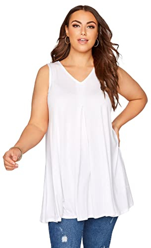 Yours Curve Swing Vest Top - Women's - Plus Size Curve