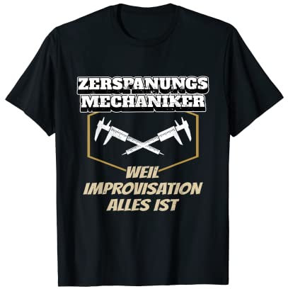 Mecánica de corte CNC fresadora de herramientas Camiseta