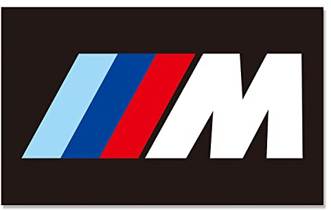 Drapeau de décoration de voiture pour drapeau IIIM - En polyester avec 2 œillets en laiton - Couleurs vives - Impression HD - Pour exposition, course, fans de voiture, porche, garage