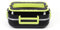 EMtronics Electric Heated Lunch Box 1.5L 12V or 220v for Home or Travelling Car/Lorry Use with Spoon and Fork - Green
