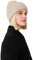 Style & Republic Kaschmir Mütze-Beanie Damen aus 100% Cashmere - Dein kuscheliger Premium Beanie für stilvolle Herbst- & Winter-Momente - Taupe Melange