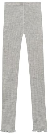 DILLING Children's Merino Wool Leggings With Frilled Edges