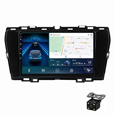 Plusfish 2 DIN 9 Pollici Autoradio Touchscreen Bluetooth Stereo Radio per SsangYong Tivoli 2019-2021 Supporto Carplay/Auto/RDS/FM/1080P Video/USB/Specchio Link/Navigazione GPS,M300s 3g+32g