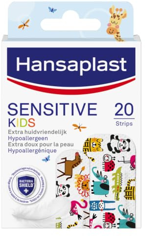 Hansaplast Sensitive Kids Extra Huidvriendelijk 20 strips