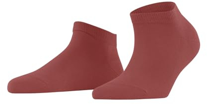 FALKE Damen Family Sneakersocken atmungsaktive nachhaltige biologische Baumwolle verstärkte Damensneakersocken kurz strapazierfähig hautfreundlich rutschfrei einfarbig 1 Paar
