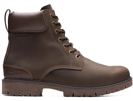 Clarks Herren - Boots RossdaleHiGTX in braun wasserdicht