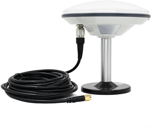 RANRAO Antenne GPS agricole L1 L2 GNSS RTK F9P GPS GLO BDS GAL, récepteur RTK haute précision étanche pour camion, bateau, localisateur GPS (QT151 + M90SD + câble SMA)