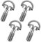 4Pcs Camera Mounting Screws,Camera Fixing Screws 1/4 Inch Camera D-Ring Screws Stainless Steel Camera Flathead Slot Screw Camera Release Screw for Camera Tripod