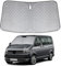 Parasol de Ventana Delantera de Coche Repuesto para VW T5 2003-2021, Parasol para Parabrisas de Coche en el Interior Plegable, Protección UV Reflectante contra el Polvo