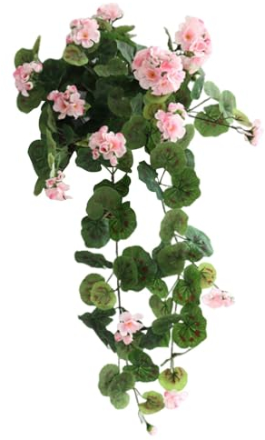 Artificial Begonias for Outdoors,Simulated Decorative Begonia | Simulation Flowers for Plants Outdoor Indoor, Faux Silk Begonia Flowers for Garden Patio