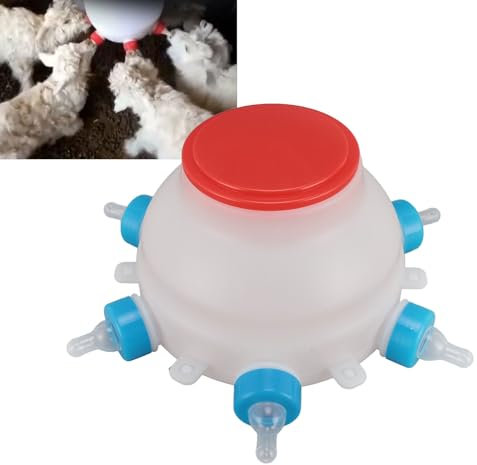 Tnfeeon Lamb Feeder Bottle - Animal Feeding Bottle - Suitable for Lamb, Piglet, Kitten, Puppy, Hamster, Squirrel, Rabbit, Wild Animal