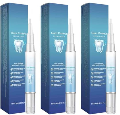 Gum Protect Repair Gel thérapeutique pour les gencives - Gel de traitement pour la réparation des gencives - Gum Shield Therapy - Soulage le traitement parodontal - Utilisation continue pour de