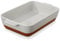 MALACASA 4.5L Lasagne Dishes for Oven, 9 x 13 Inches Grey Ceramic Oven Dish with Handles, Deep Rectangular Baking Dish Casserole Dishes, Lasagna Pan Bakeware for Roasting, Series TARA