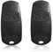 Télécommande Portail, 2 Pièces Telecommande 432EV Sans Fil Porte de Garage Canaux Compatible 433.92 MHz 432EE, 432EV, 432NA