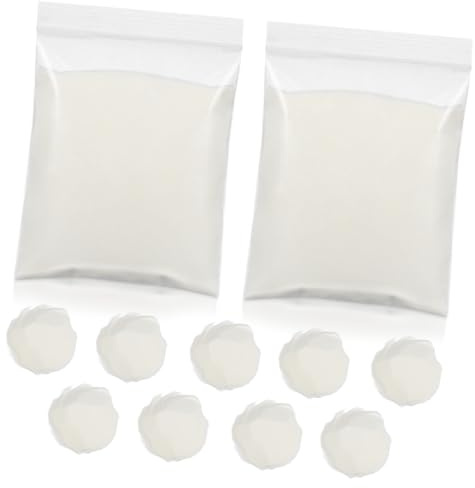 COHEALI 20 Sacchetti di Cemento Miniatura per Costruzione Case delle Bambole Legante per Mattoni in Mini Cemento Fai da Te Malta Adesiva Resistente per Modellismo Paesaggistico e