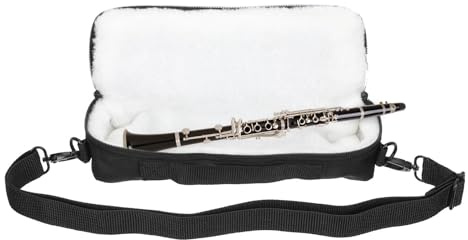 CHICAMPERA Borsa Portaoggetti per Piccolo Flauto Ottavino Custodia Morbida Leggera e Resistente Borsa da Trasporto Pratica per Strumenti Musicali Portatile