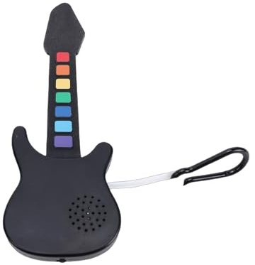 Duokon Mini Pianoforte per Chitarra, Portachiavi Pieghevole in Silicone Riproducibile con Chip , Batteria CR2032 Incorporata, Strumento Musicale Portatile per Bambini Principianti Adulti Viaggi