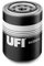 UFI Filters, Filtro Olio 23.256.00, Filtro Olio per Ricambio, Adatto a Auto, Applicabile su Diversi Modelli Ebro Nissan, London Taxi Company e Nissan