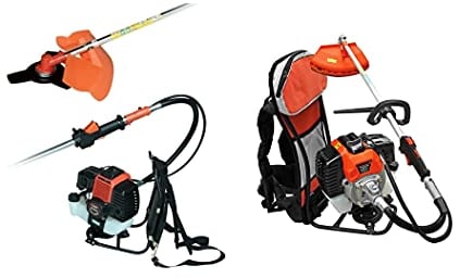 Decespugliatore/Tagliaerba/Rasaeraba/Tagliabordi Motore a scoppio 51,7cc a zaino/spalla