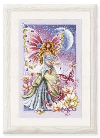 Vervaco Butterfly Fairy Counted Cross Stitch, Multi-Colour