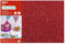 APLI Kids - Bolsa goma EVA purpurina roja, 400x600x2mm 3 hojas