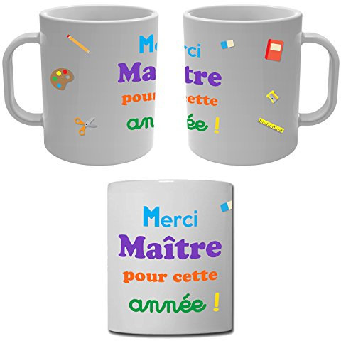 YONACREA - Mug Tasse - Merci Maître pour cette année